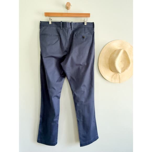 J.Crew Factory | NWOT | Straight-fit flex chino pant in Blue | Sz 33x32 - Picture 7 of 10